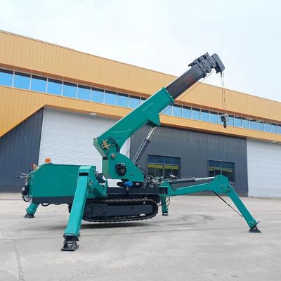 Многофункциональный мобильный кран для строительных работ 10T 12T мини-пауковый кран