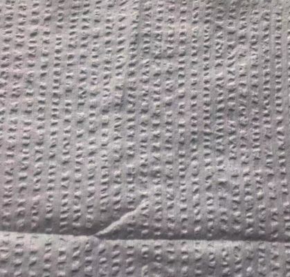 Ткань Seersucker хлопка 115gsm серого цвета реактивная покрашенная