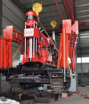 GXY-360 Роторная геологическая буровая установка для колонкового бурения Макс. глубина гидротехники 500 м. Машина для бурения геологоразведочных работ для бурения скважин на керне, цементации, шоссе, железнодорожного оборудования.