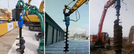 Новый экскаватор присоединение вращающийся сверла сверла стандартный диаметр для оптового рынка экскаваторов