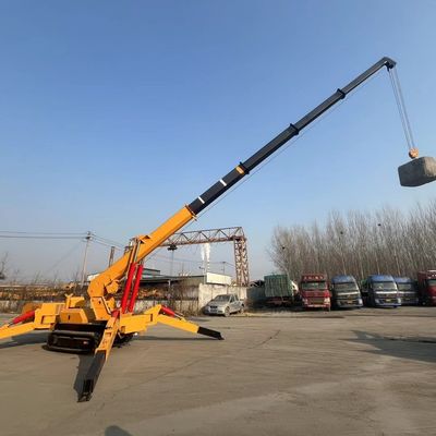 Многофункциональный мобильный кран для строительных работ 10T 12T мини-пауковый кран