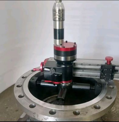 XDEM Портативный фланцевый фазер ID OD Mount Flange Facing Shipyard Mining Repair