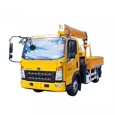 XDEM Улучшенный охват и универсальность Howo Brand Dump Truck Настроенный кран с телескопическим бумом
