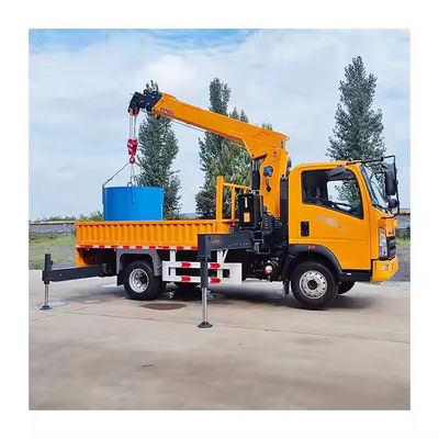 XDEM Улучшенный охват и универсальность Howo Brand Dump Truck Настроенный кран с телескопическим бумом