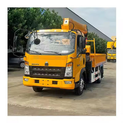 XDEM Улучшенный охват и универсальность Howo Brand Dump Truck Настроенный кран с телескопическим бумом