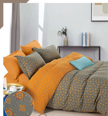 Естественное промытое чистое хлопковое спальное бельё Jacquard