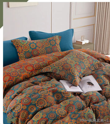 Новый дизайн Jacquard Постельное белье из хлопкового ткани набор Cutom Размер Покрытие одеяла постельное белье