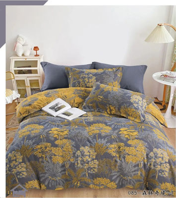Европейский стиль Jacquard Мягкий хлопковый постельный лист подушка чехла