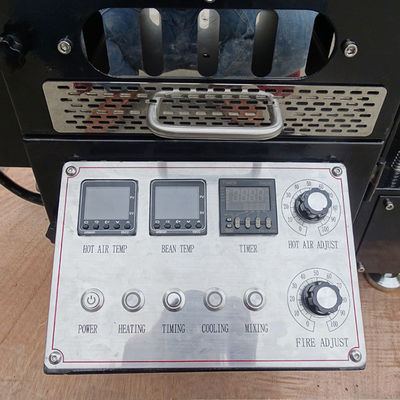 CD-3kg Газовая кофейная печь для кофейных зерен Ремесленный датограф Коммерческие кофейные печи с пищевой нержавеющей сталью