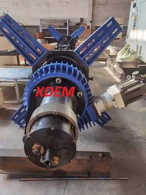 XDEM XDY-110 Портативная электрическая гидравлическая линейка Борящая машина Ремонт тяжелого оборудования Энергия ветра Судостроительная фабрика CNC Портативный токарный станок