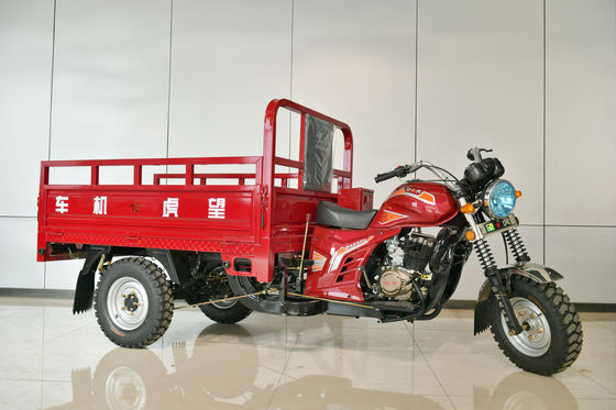 Мотоцикл на трех колесах 200cc/250cc/150cc Бензиновый двигатель Моторизованный транспортный грузовой трехколесный велосипед для взрослых