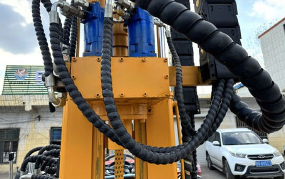 XDEM WL200D 50hp трактор монтированный 220m скважина буровой машины с гидравлической гидравлической буровой установкой