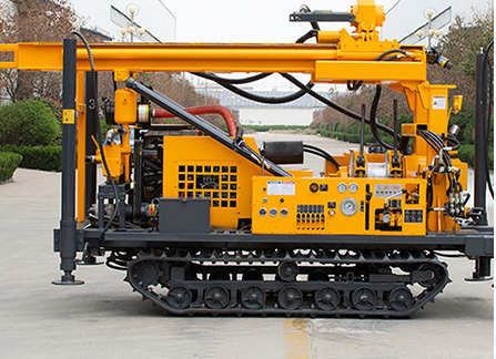 JDL350 500-метровая буровая установка для бурения водяных скважин, глубоких скважин, гусеничная гидравлическая разведочная колонковая