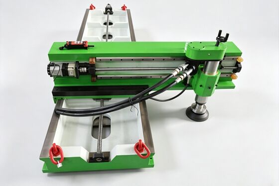 XDEM Наземная фрезерная машина Точная обработка CNC вертикальный гидравлический однорельсовый фрезерная машина