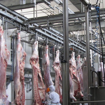 Slaughtering Equipment Semi-Automatic Stainless Steel PLC Control 220V/380V For Pig Cattle Sheep Complete Abattoir Processing Line CE Certified