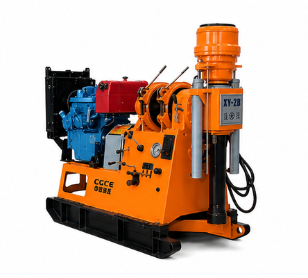 XDEM Chongtan XY-2B 530m Rock Core Drilling Rig Spindle Гидравлическое геологическое буровое оборудование для отбора проб почвы Водосборная скважина Буровая скважина