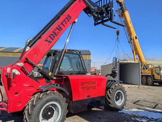 TeleHandler, телескопический погрузчик, 3 тонны 7м 14м, 18м телескопический вилочный погрузчик