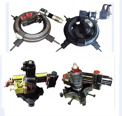 XDEM Портативный фланцевый фазер ID OD Mount Flange Facing Shipyard Mining Repair