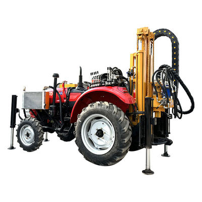 XDEM WL200D 50hp трактор монтированный 220m скважина буровой машины с гидравлической гидравлической буровой установкой