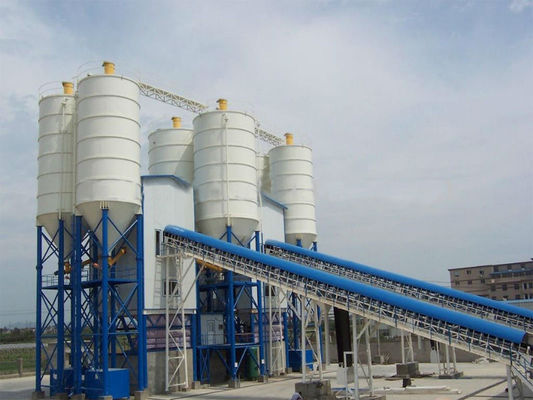 Завод XDEM HZS360 360m3/H конкретный дозируя смешивая