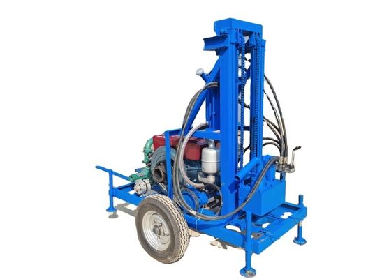 буровая установка водяной скважины 450rpm 200m портативная гидравлическая для двора дома